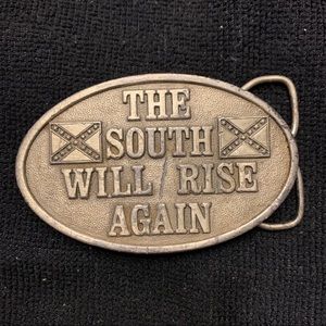 The South Will Rise Again belt buckle